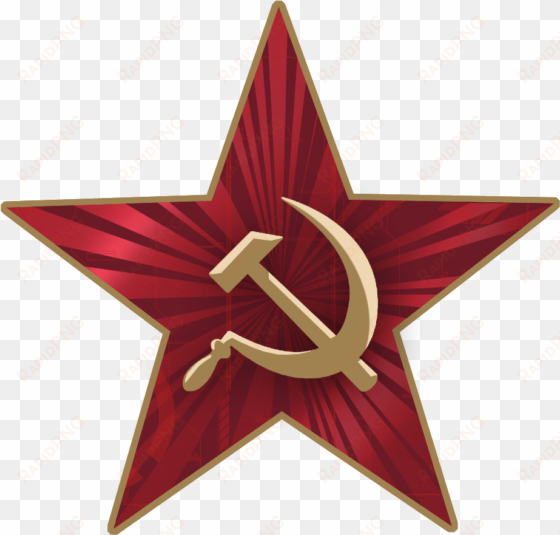 red stars png - communist star png