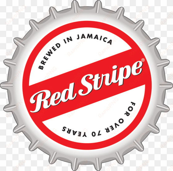 red stripe - cap - red stripe bottle top