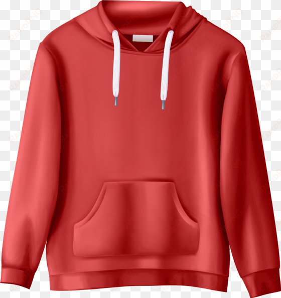 red sweatshirt png clip art - sweatshirt clipart