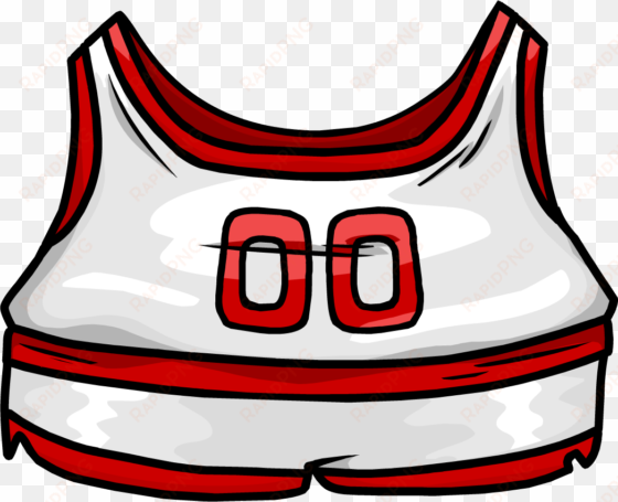 red track & field uniform icon - penguin