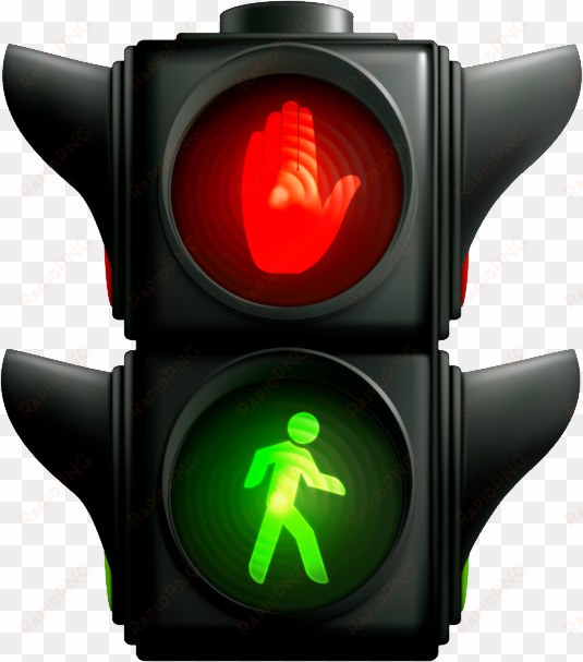 red traffic light png