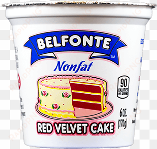 Red Velvet Cake Nonfat Yogurt - Belfonte Lite Sour Cream, 16 Oz transparent png image