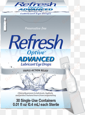 refresh optive advanced eye drops - refresh preservative free