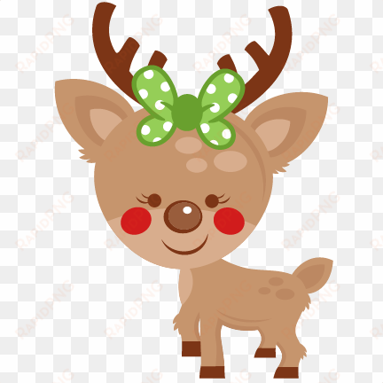 reindeer clipart png - cute reindeer clip art