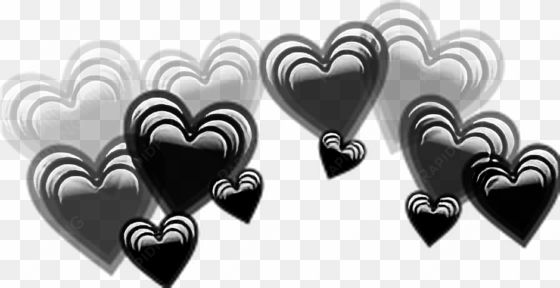 related wallpapers - corazones negros