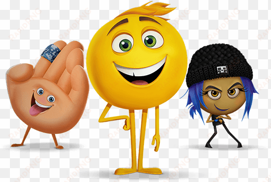 related wallpapers - emoji movie characters png