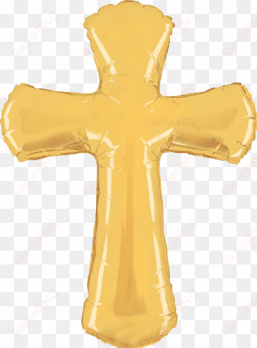 religious shining cross balloon bouquet