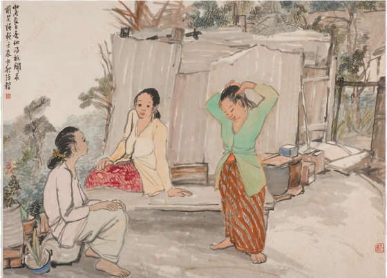 relive singapore's yesteryear through iconic chinese - chen chong swee artworks