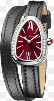 reloj serpenti con caja en acero inoxidable con diamantes - bvlgari serpenti 18k rose gold & diamond watch