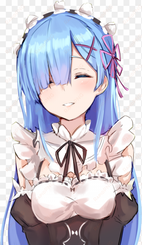 #rem #re zero #re - rem with long hair