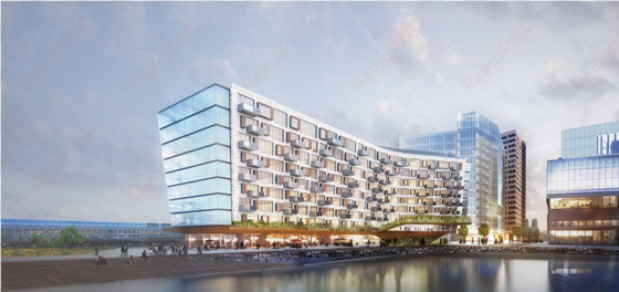 rendering white brick 800x600 - waterfront luxury development