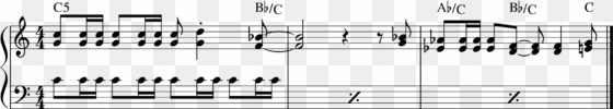 repeat measure on one staff of multi staff instrument - repeat sign in staff