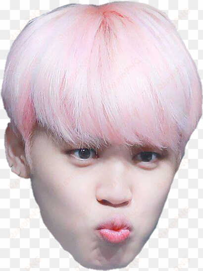 report abuse - bts jimin face png