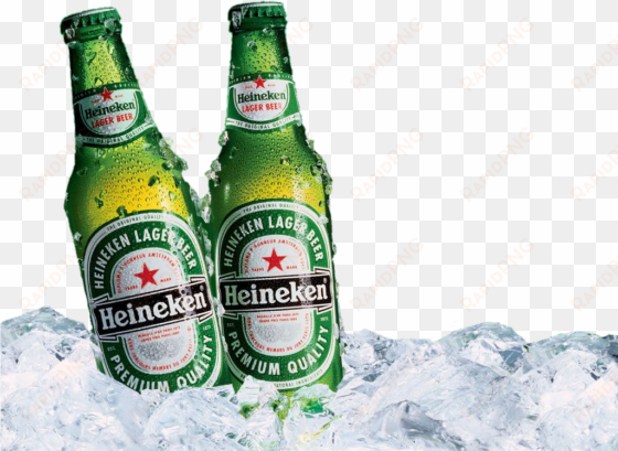 report abuse - heineken bottles on ice