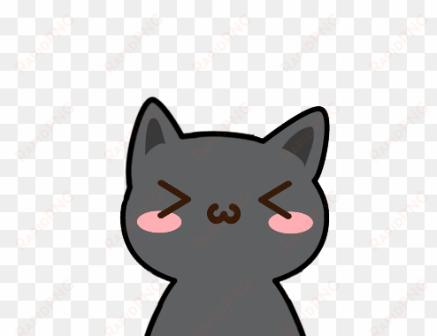 report abuse - png kawaii face cat