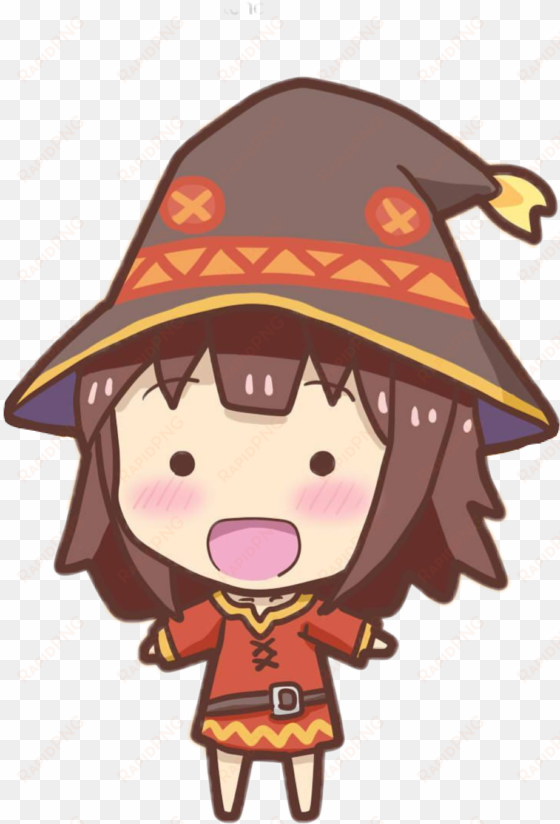 report abuse - stickers png megumin