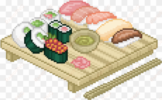 report abuse - transparent pixel sushi