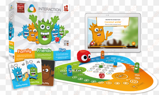 reseller can purchase our games at following partners - interaction – the party game for family and friends