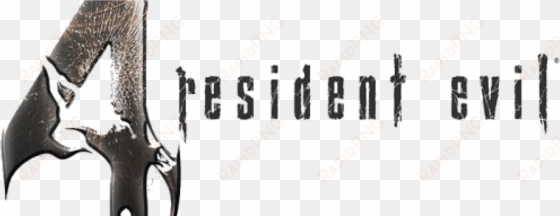 resident evil 4 hd - resident evil 4 logo