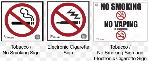 responsibilities for selling products - if you must smoke, take your cigarette butts with you!