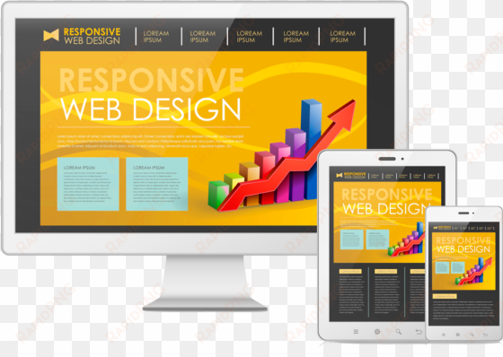responsive website design sample - gadget