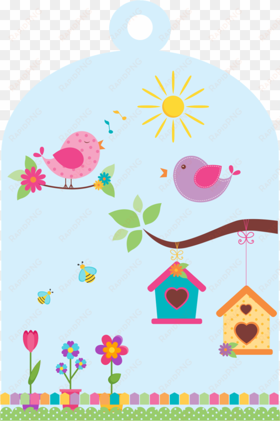 resultado de imagem para passarinho rosa bebe png - convite gaiola jardim encantado molde