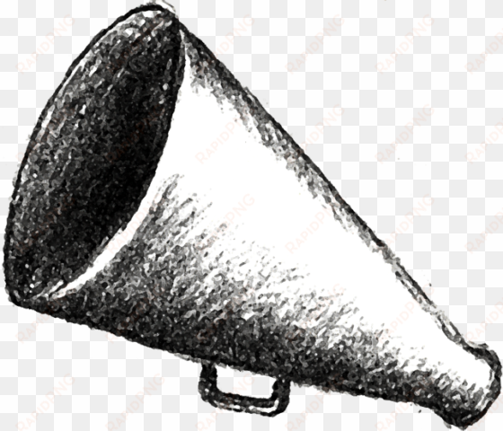 retro megaphone clipart