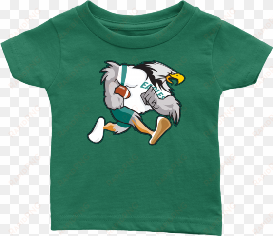 retro philadelphia bird infant and toddler t-shirt - baby onesie funny quote throw up