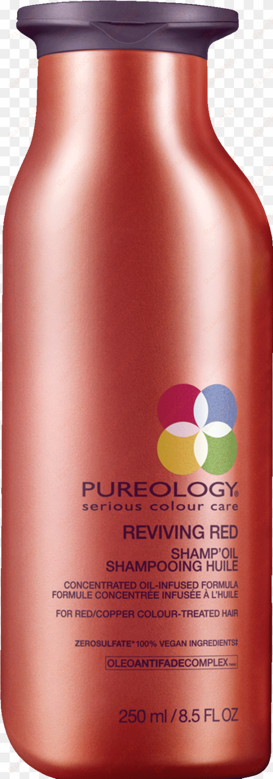 reviving red shampoo oil - pureology reviving red shamp'oil