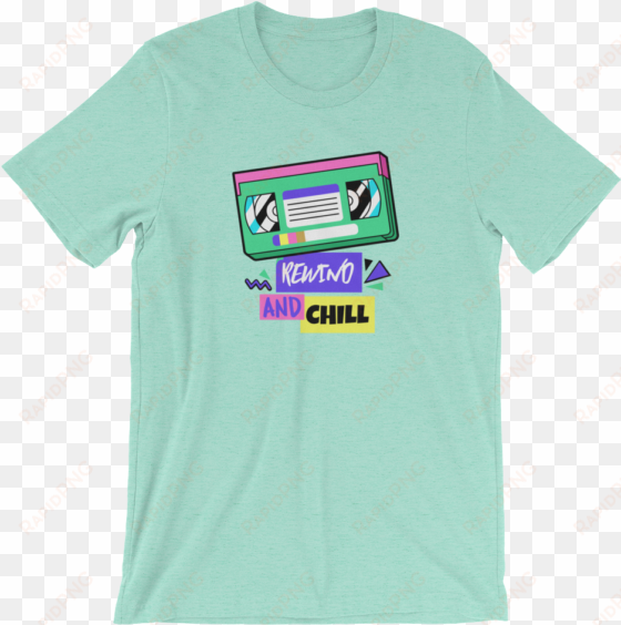 rewind and chill tee - mom christmas mother santa hat shirt