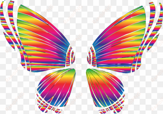 rgb butterfly silhouette 10 8 no background by @gdj,