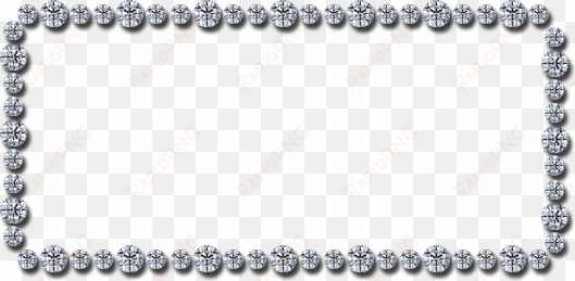rhinestone clipart decorative border - rhinestone diamonds transparent background