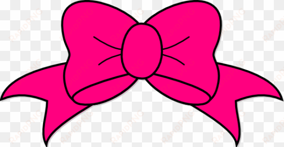 ribbon bow clipart clipart - pink bow clipart