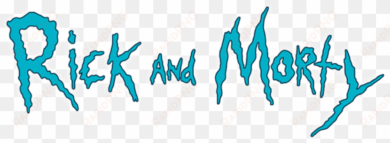 rick and morty logo - art of rick and morty by justin roiland