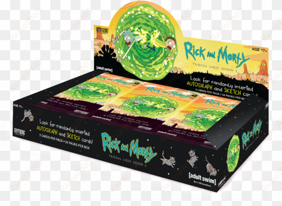 rick and morty trading cards