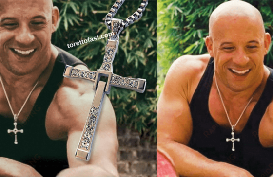 ride or die vin diesel the fast and the furious s925 - silver cross pendant