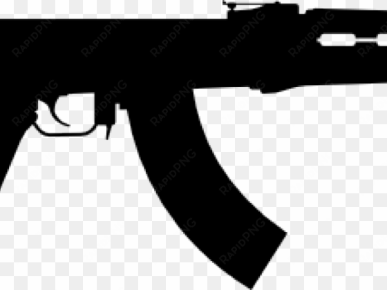 rifle clipart ak47 - machine gun clipart