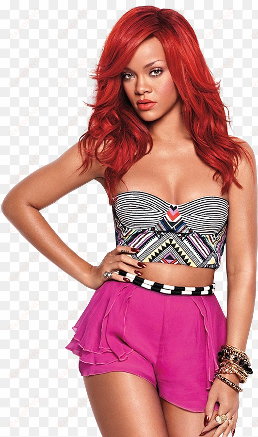 rihanna png transparent image - body wave 1b/red two tones virgin ombre brazilian human