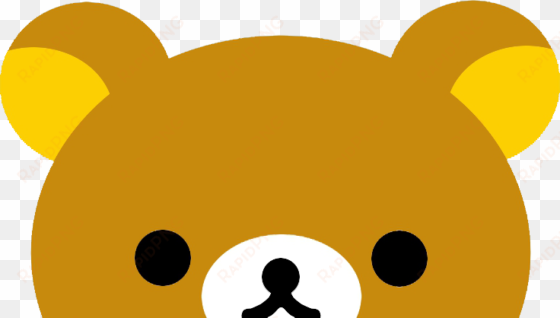 rilakkuma face png - คุ มะ png