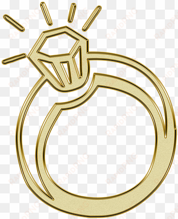 ring, gold, golden, symbol, glitter, wedding - gold