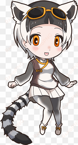 ring-tailed lemur - kemono friends lemur