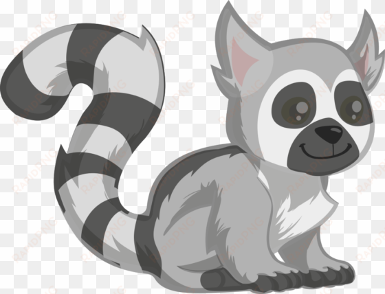 ring-tailed lemur - ring tailed lemur clipart