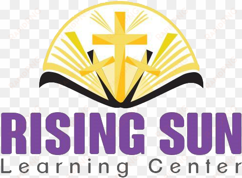 rising sun learning center logo - emblem