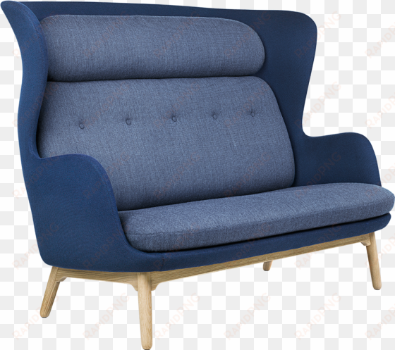 ro sofa designers selection blue angled - couch