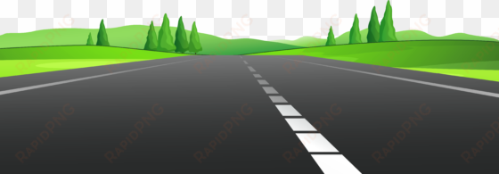 road with grass png clipart - road clipart