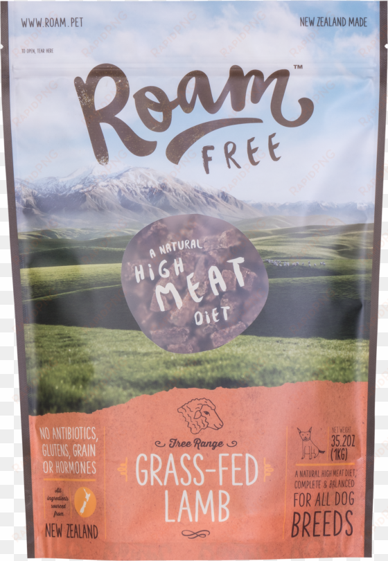 roam air-dried lamb food 1kg - food