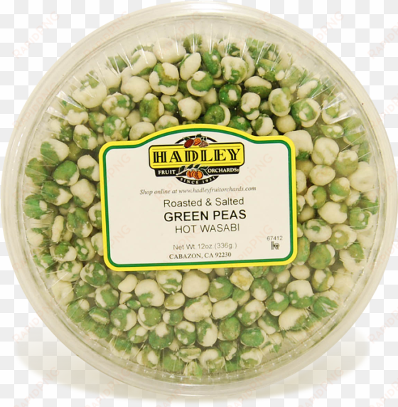 roasted and salted green peas hot wasabi - salted green peas