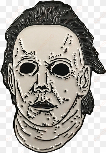 rob zombie michael myers mask drawing for kids - michael myers pin