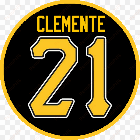 roberto clemente's number 21 was retired by the pittsburgh - roberto clemente retired number