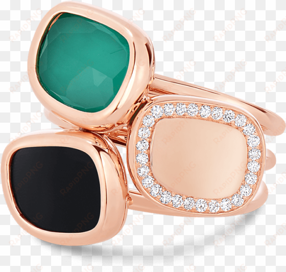 roberto coin black jade 18k rose gold ring - roberto coin black jade ring